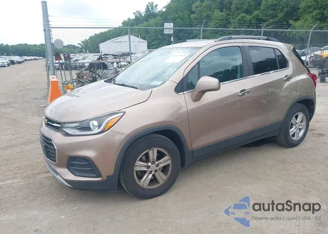 2018 Chevrolet Trax Lt z USA, uszkodzony, nr VIN 3GNCJLSB9JL150694